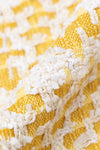 CHANEL 18S Yellow Ivory Cotton Wool Tweed Jacket Skirt Suit 38 シャネル イエロー アイボリー コットン ウール ツイード ジャケット スカート スーツ 即発