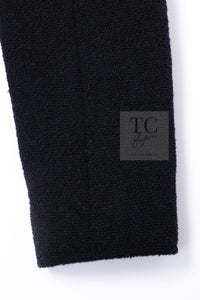 CHANEL 95A Vintage Black CC Buttons Wool Tweed Jacket Skirt Suit 38 シャネル ヴィンテージ ブラック ココボタン ウール ツイード ジャケット スカート スーツ 即発