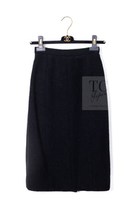 CHANEL 95A Vintage Black CC Buttons Wool Tweed Jacket Skirt Suit 38 シャネル ヴィンテージ ブラック ココボタン ウール ツイード ジャケット スカート スーツ 即発