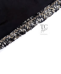 CHANEL 12PF Brown Black Metallic Tweed Jacket Skirt Suit 36 シャネル ブラウン ブラック メタリック ツイード ジャケット スカート スーツ 即発 - TC JAPAN