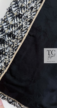 CHANEL 12PF Brown Black Metallic Tweed Jacket Skirt Suit 36 シャネル ブラウン ブラック メタリック ツイード ジャケット スカート スーツ 即発 - TC JAPAN