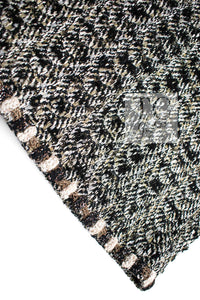CHANEL 12PF Brown Black Metallic Tweed Jacket Skirt Suit 36 シャネル ブラウン ブラック メタリック ツイード ジャケット スカート スーツ 即発 - TC JAPAN