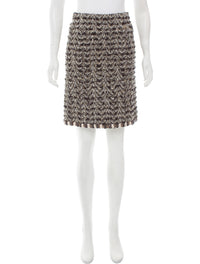 CHANEL 12PF Brown Black Metallic Tweed Jacket Skirt Suit 36 シャネル ブラウン ブラック メタリック ツイード ジャケット スカート スーツ 即発 - TC JAPAN