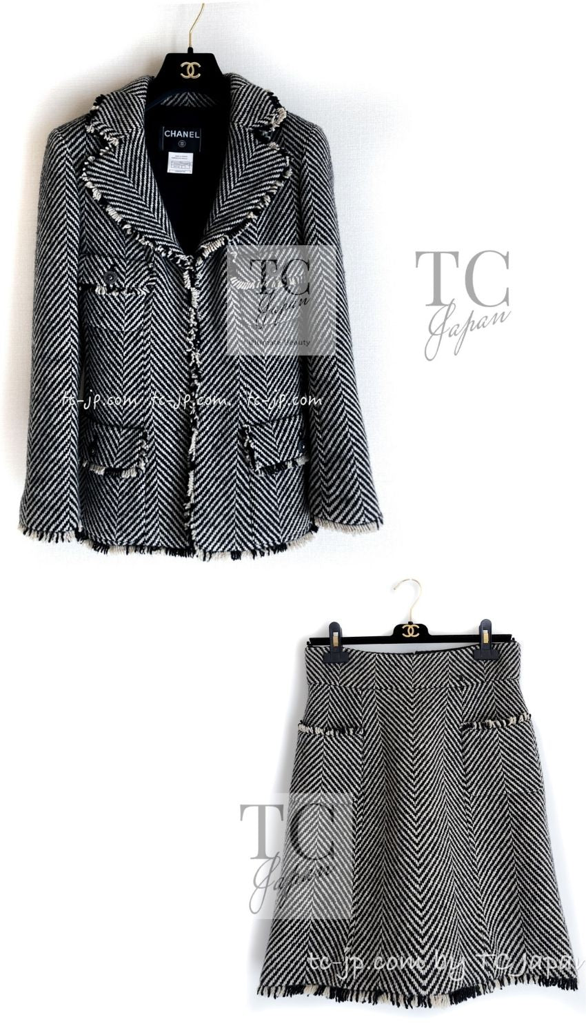 シャネル❤︎激カワ❤︎ツィードスーツ34 CHANEL（シャネル） ジャケット スーツ 美人見え イエロー ゴールド