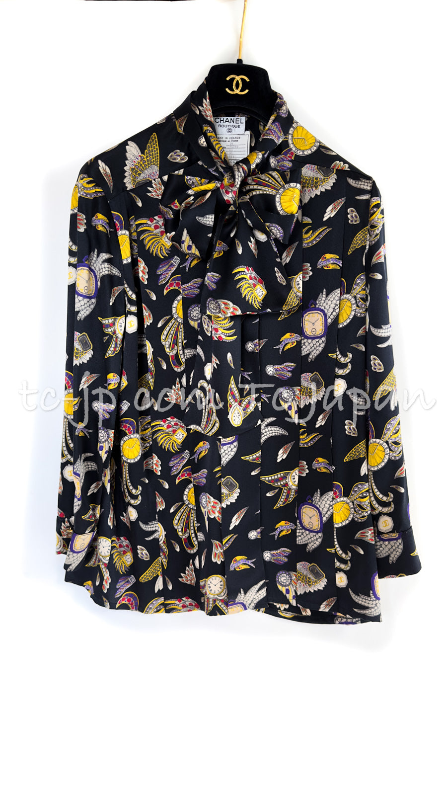 CHANEL - 希少美品❗正規品★シャネル★ヴィンテージ　シルクブラウス CHANEL - Vintage シャネル CHANEL シャツ ブラウス ロング