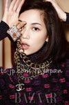 CHANEL 14A Purple Pink Violet Wool Mohair Ribbon Lips Knit Sweater 38 シャネル パープル マジェンタ リボン リップ ウール モヘア ニット セーター 即発