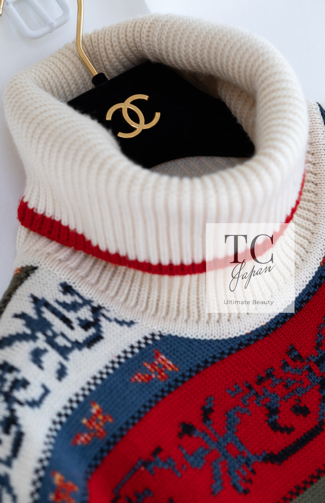 美品　CHANEL　シャネル　ニット オーバーサイズで暖かい♪】シャネル ニット セーター (CHANEL