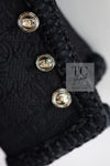 CHANEL 21PF Black CC Logo Metiers D’art Jacket 34 36 シャネル ブラック CC ロゴ メティエダール ジャケット 即発