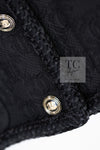 CHANEL 21PF Black CC Logo Metiers D’art Jacket 42 シャネル ブラック CC ロゴ メティエダール ジャケット 即発