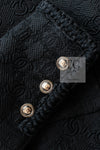 CHANEL 21PF Black CC Logo Metiers D’art Jacket 42 シャネル ブラック CC ロゴ メティエダール ジャケット 即発