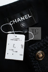 CHANEL 21PF Black CC Logo Metiers D’art Jacket 42 シャネル ブラック CC ロゴ メティエダール ジャケット 即発