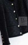 CHANEL 21PF Black CC Logo Metiers D’art Jacket 34 36 シャネル ブラック CC ロゴ メティエダール ジャケット 即発