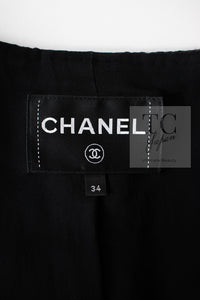 CHANEL 21PF Black CC Logo Metiers D’art Jacket 34 36 シャネル ブラック CC ロゴ メティエダール ジャケット 即発