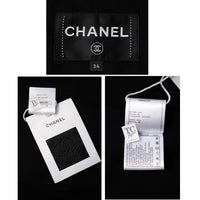 CHANEL 21PF Black CC Logo Metiers D’art Jacket 34 36 シャネル ブラック CC ロゴ メティエダール ジャケット 即発