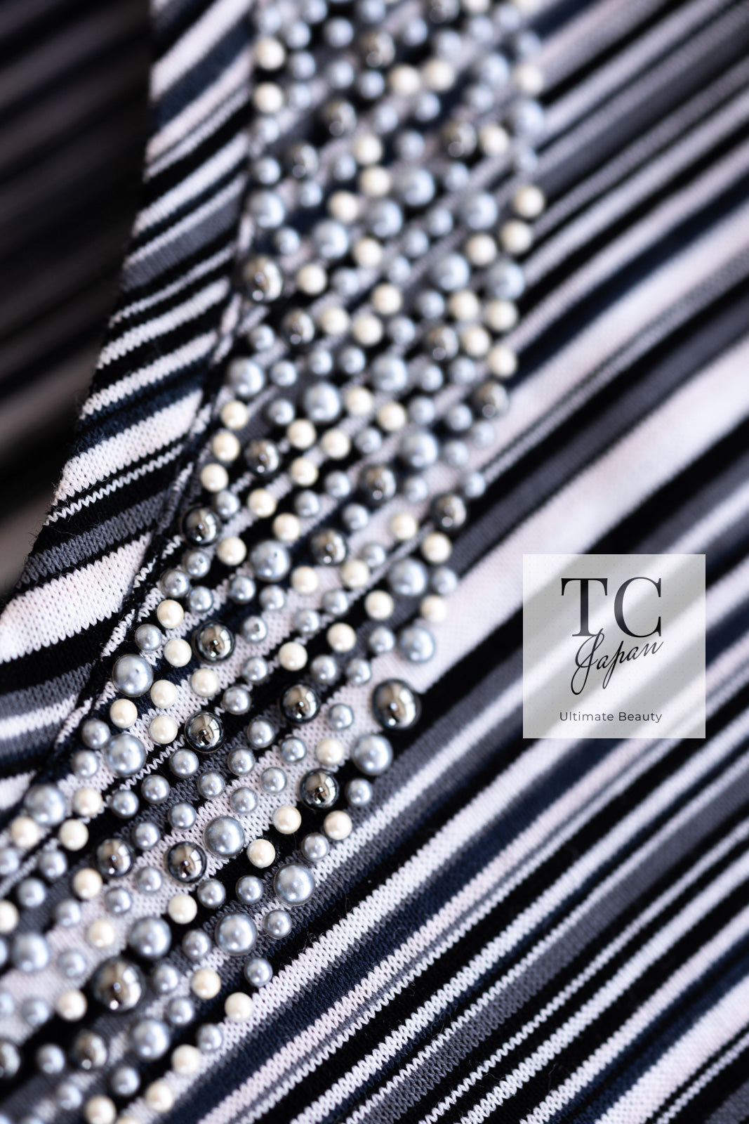 シャネル Tシャツ CHANEL グレー ブラック ホワイト ココマーク 半袖