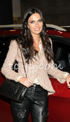CHANEL 06C Pink Beige CC Buttons Tweed Jacket 38 シャネル ピンク ベージュ ココボタン ツイード ジャケット 即発