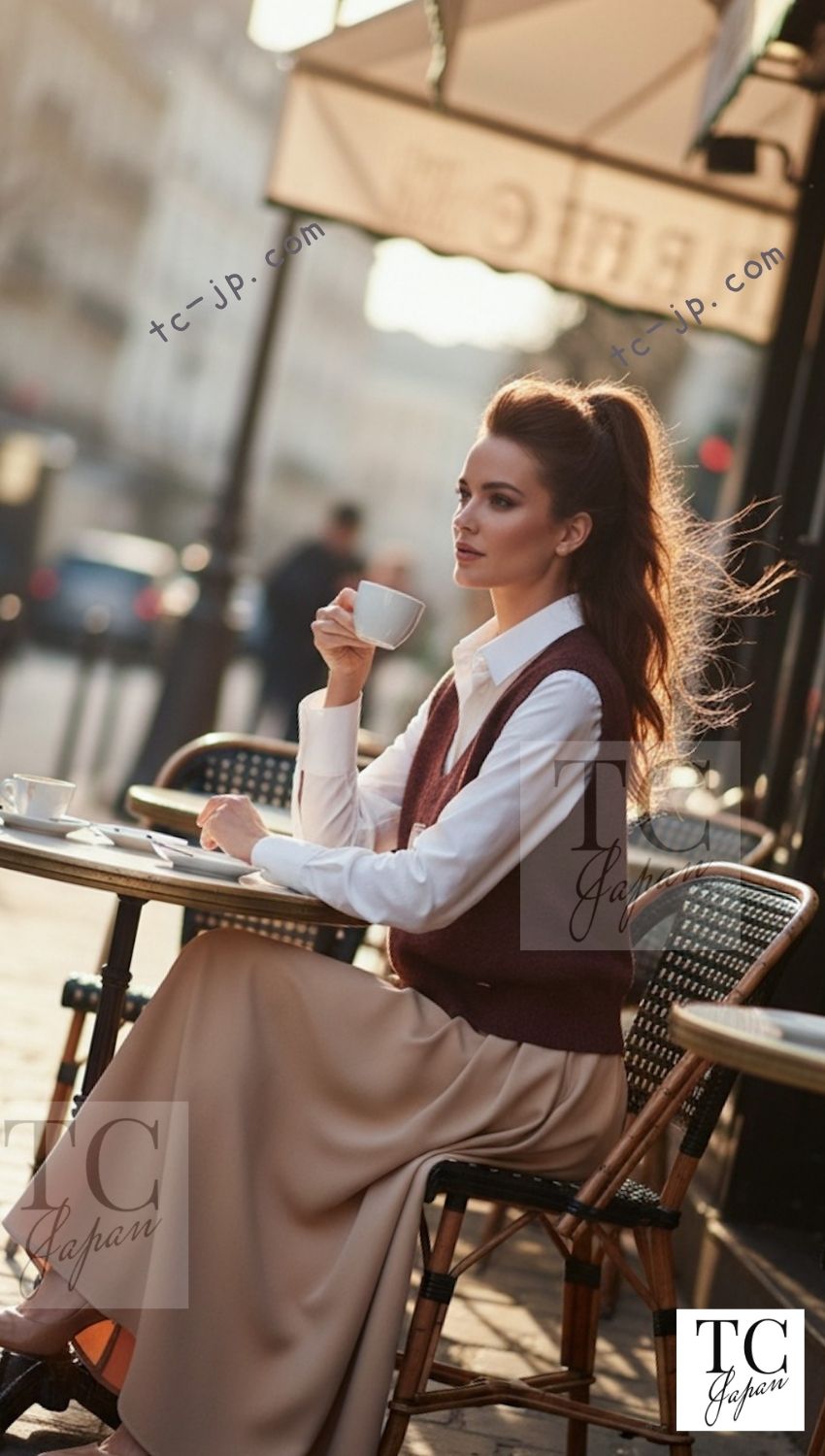 CHANEL 24PF Brown Sequin Vase Motif Cashmere Knit Vest Sweater 36 38 シャネル ブラウン スパンコール 花瓶 モチーフ ニット ベスト カシミヤ100% セーター 即発