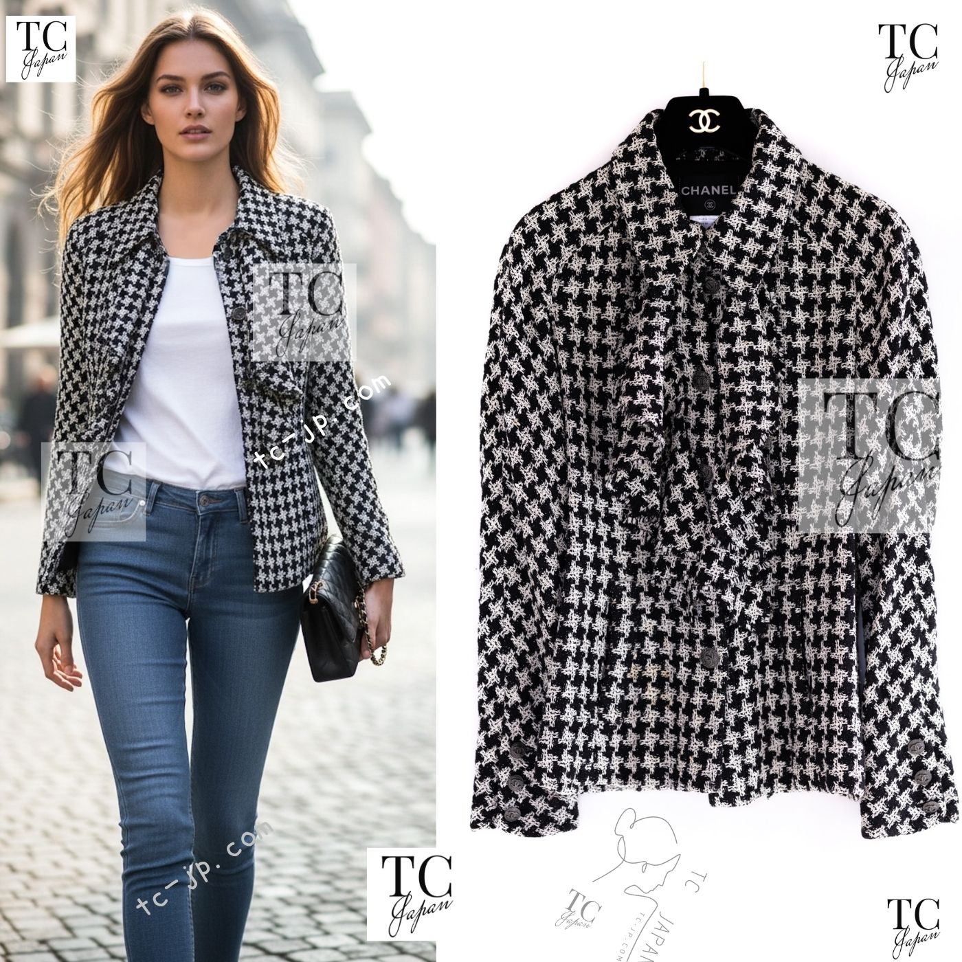 CHANEL 09S Black Ivory Metallic Silk Cardigan Blouse Jacket 34 36 シャネル ブラック アイボリー メタリック シルク カーディガン ブラウス ジャケット 即発