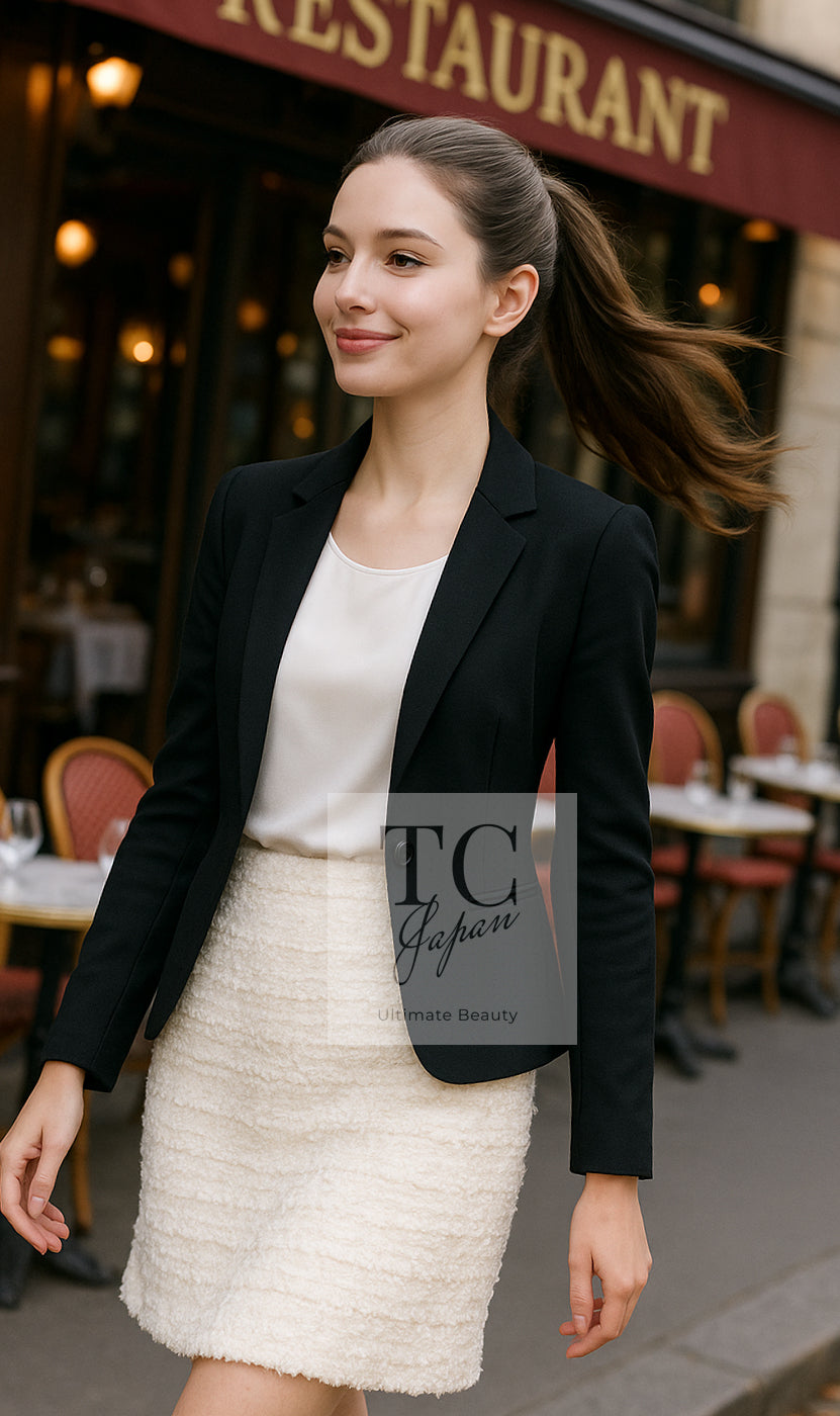 CHANEL 05S White Ivory Lesage Tweed Jacket 36 シャネル ホワイト アイボリー ルサージュ ツイード ジャケット 即発