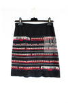 CHANEL 07C Black Train Central Station Cotton Cashmere Knit Skirt 38 シャネル ブラック セントラルステーション 電車 コットン カシミヤ ニット スカート 即発