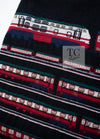 CHANEL 07C Black Train Central Station Cotton Cashmere Knit Skirt 38 シャネル ブラック セントラルステーション 電車 コットン カシミヤ ニット スカート 即発