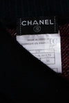 CHANEL 07C Black Train Central Station Cotton Cashmere Knit Skirt 38 シャネル ブラック セントラルステーション 電車 コットン カシミヤ ニット スカート 即発