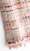CHANEL 04S Pink Multicolor CC Gold Lesage Tweed Skirt 36 シャネル ピンク ミックス CC ゴールド ルサージュ ツイード スカート 即発