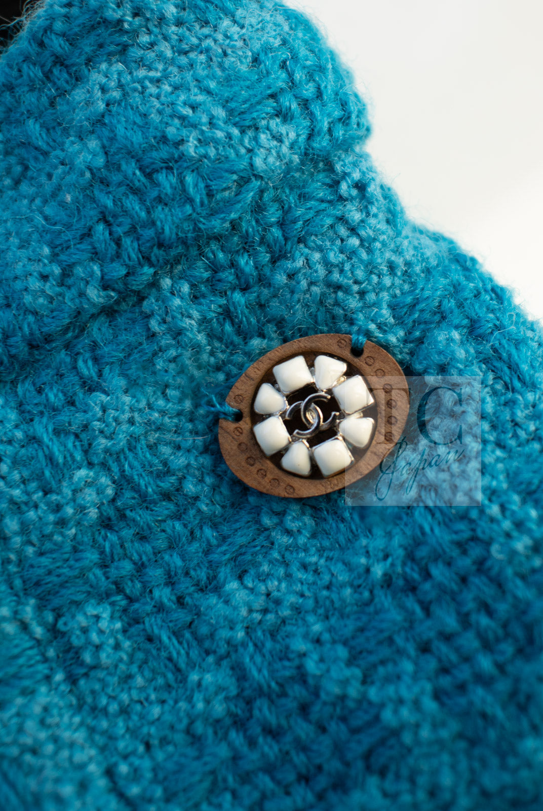 CHANEL 19A Blue Riders Wool Tweed Skirt 34 シャネル ブルー ライダース ウール ツイード スカート 即発