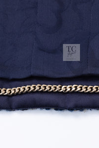 CHANEL 18PA Green Navy Khaki Tweed Jacket 36 38 シャネル グリーン ネイビー カーキ ツイード ジャケット 即発