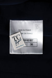 CHANEL 18PA Green Navy Khaki Tweed Jacket 36 38 シャネル グリーン ネイビー カーキ ツイード ジャケット 即発