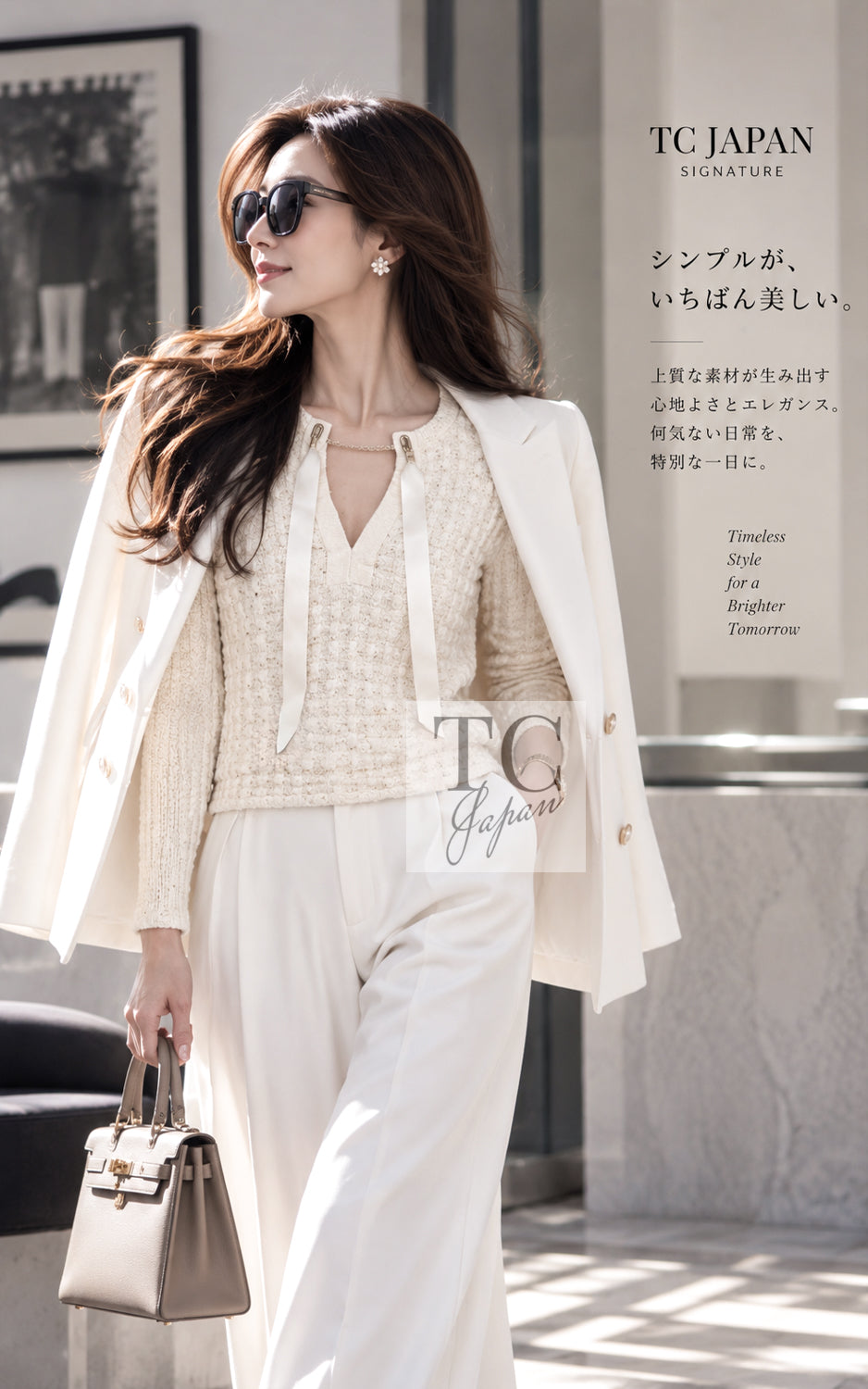 CHANEL Cardigan 17PF Ivory Gold Metallic Super Soft Stretched Knit 34 | INT