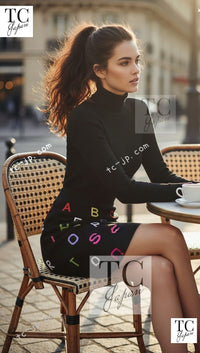 CHANEL Black Skirt Women シャネル ブラック スカート レディース