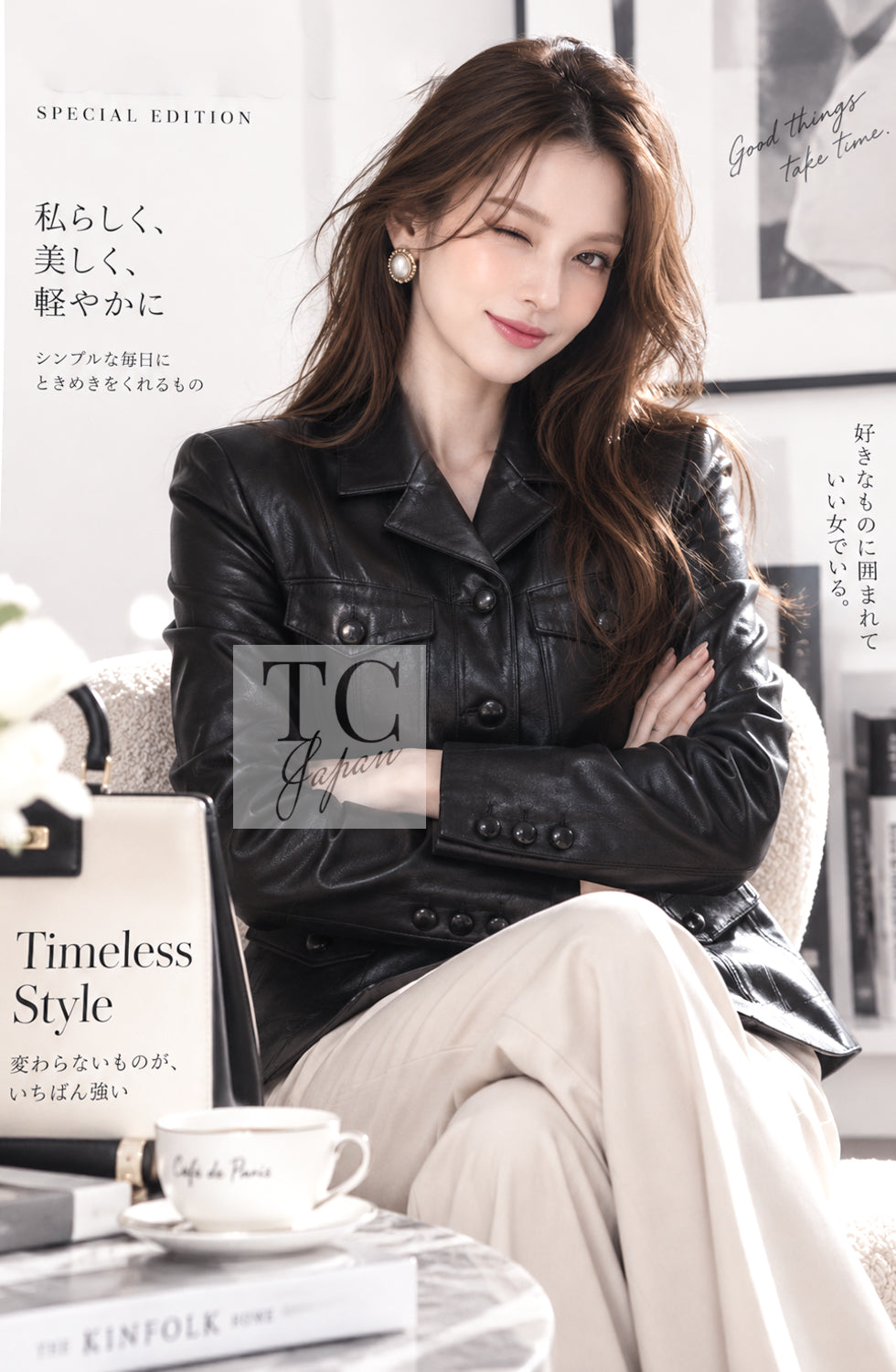 CHANEL Jacket 03A Black Lambskin Leather 38 | UK