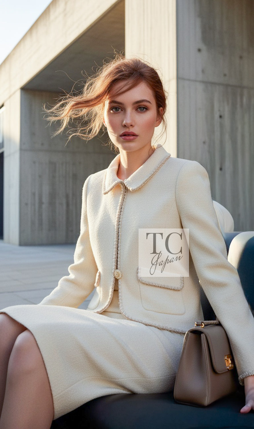 シャネル ジャケット通販｜CHANEL ツイード・ノーカラー・ヴィンテージ