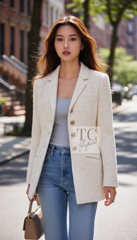 シャネル ジャケット スカート スーツ CHANEL 12PF バーガンディ レッド バーガンディー ワイン グリポア宝石ボタン 34