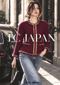 CHANEL Jacket 14A Wine Magenta Plum Wool Tweed Zipper 36 | US