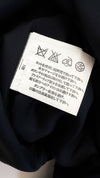 CHANEL 13B Dark Navy Black CC Buttons Wool Cashmere Dress 34 シャネル ダークネイビー ブラック ココボタン ウール カシミア ワンピース 即発