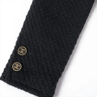 CHANEL 01A Black Double Wool Jacket Coat 38 40 42 シャネル ブラック ウール ダブル ジャケット コート 即発 - TC JAPAN