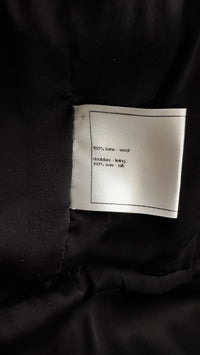 CHANEL 10A Embellished Front Fringe Wool Tweed Dress 36 38 シャネル フロントフリンジ ウール・ツイード・ワンピース 即発
