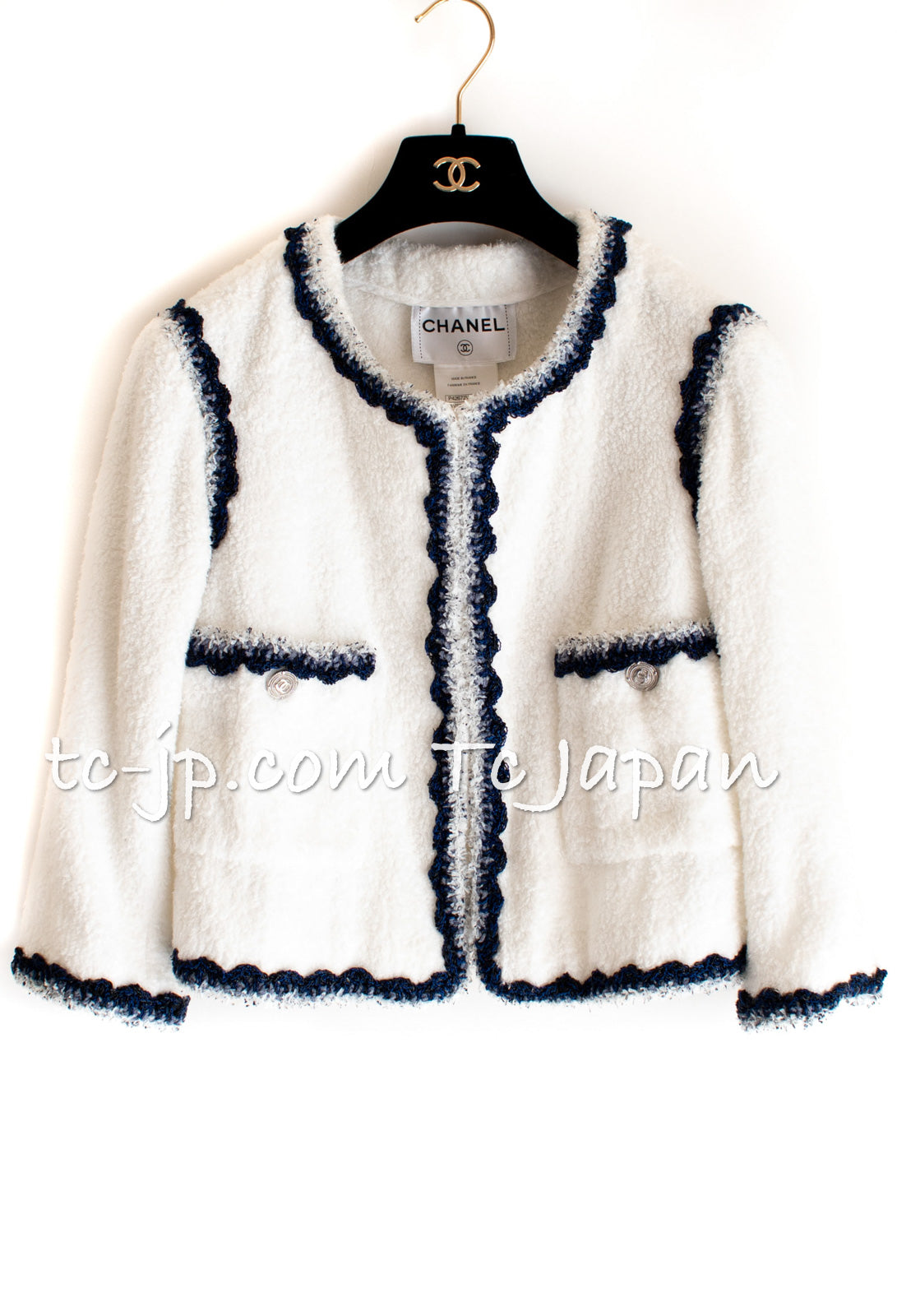 Chanel jacket sale white