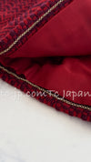 CHANEL 00A Black Grey Blue Swarovski CC Button Wool Tweed Jacket 38 40 シャネル ブラック・グレー・スワロフスキーCCボタン・ウール・ツイード・ジャケット 即発 - TC JAPAN