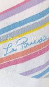 CHANEL 19C Creme Rainbow Cashmere Sweater 42 シャネル クリーム・レインボー・カシミア・セーター 即発