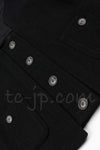 CHANEL 14C Black Wool Cropped Jacket 40 42 シャネル ブラック ウール クロップド ジャケット 即発