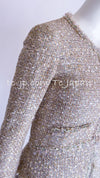 CHANEL 05S Metallic Tweed Jacket Skirt Suit 34 38 シャネル ツイード・ジャケット・スカートスーツ 即発