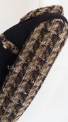 CHANEL 88A Vintage Brown Black Tweed Skirt Suit 38 シャネル ヴィンテージ・超貴重 ブラウン・ブラック・ツイード・ジャケット・スカート・スーツ