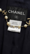 CHANEL 13S Navy Double Cotton Jacket 34 36 シャネル ネイビー・ダブル・コットン・ジャケット 即発