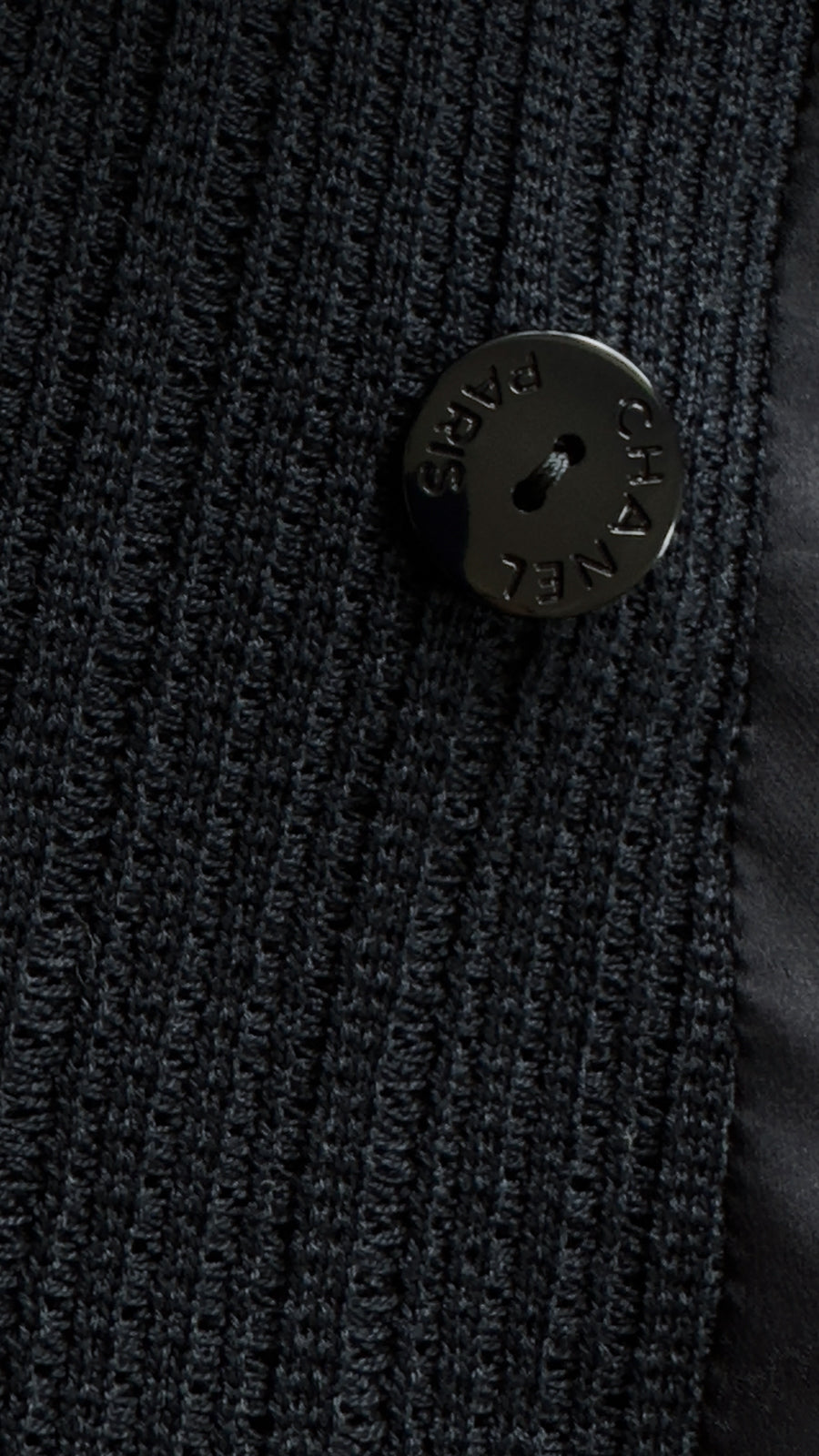 CHANEL 13S Navy Double Cotton Jacket 34 36 シャネル ネイビー・ダブル・コットン・ジャケット 即発