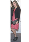 CHANEL 13C Versailles Navy Jacquard Sleeveless Dress 34 36 シャネル ベルサイユ ネイビー ジャガード ニット ノースリーブ ワンピース 即発