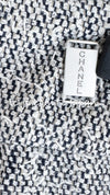 CHANEL 99C Gray Silver Light Weight Cotton Cardigan Jacket Skirt 38 シャネル グレー・シルバー・コットン・カーディガン・ジャケット・スカート 即発 - TC JAPAN
