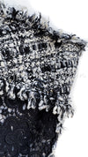 CHANEL 04S Camellia Black Lace Cardigan Skirt 36 シャネル カメリア・ブラック・レース・カーディガン・スカート 即発